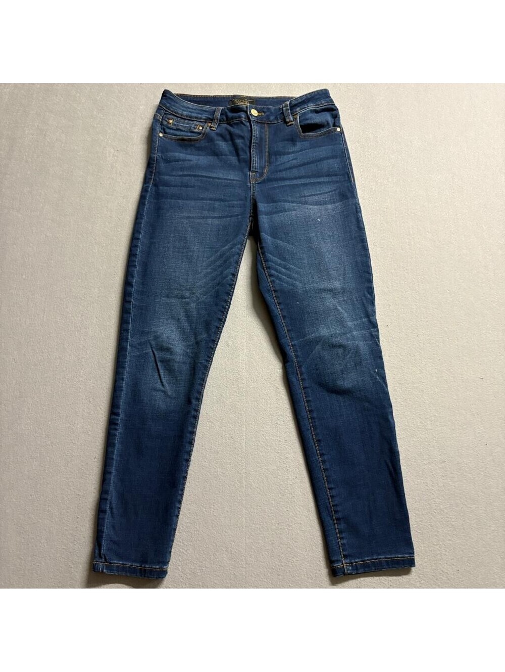 Rachel Rachel Roy Womens Jeans Size 6/28 Blue Denim Skinny Stretch Ankle Crop